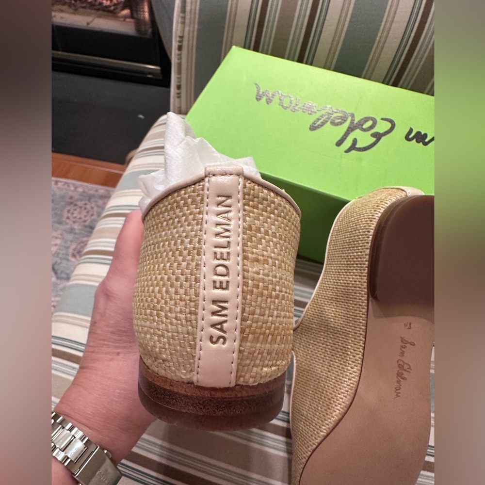 Sam Edelman Michaela Tan Mary Jane Flats - Picture 3 of 7